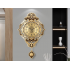 European-style vintage high-end living room wall clock‌。